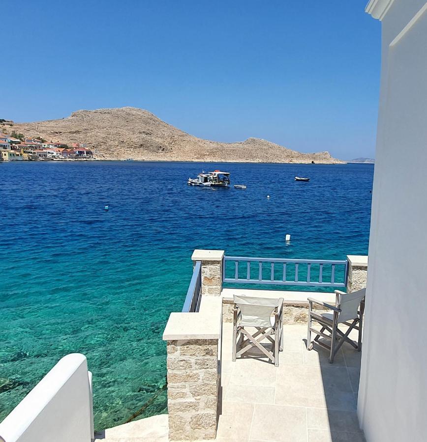 Halki Sea Breeze - A Waterfront Villa Eksteriør billede