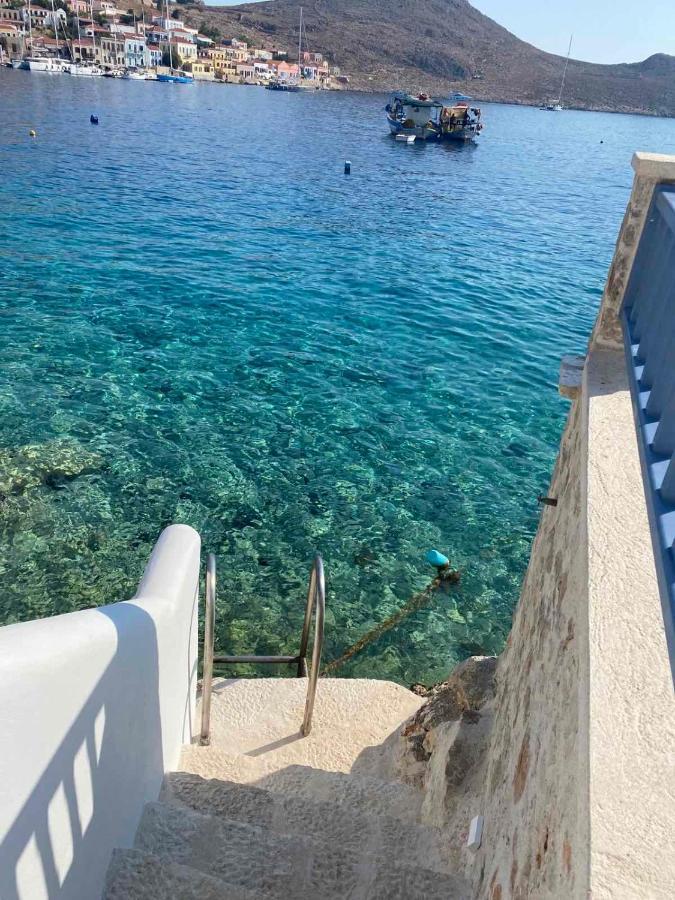Halki Sea Breeze - A Waterfront Villa Eksteriør billede