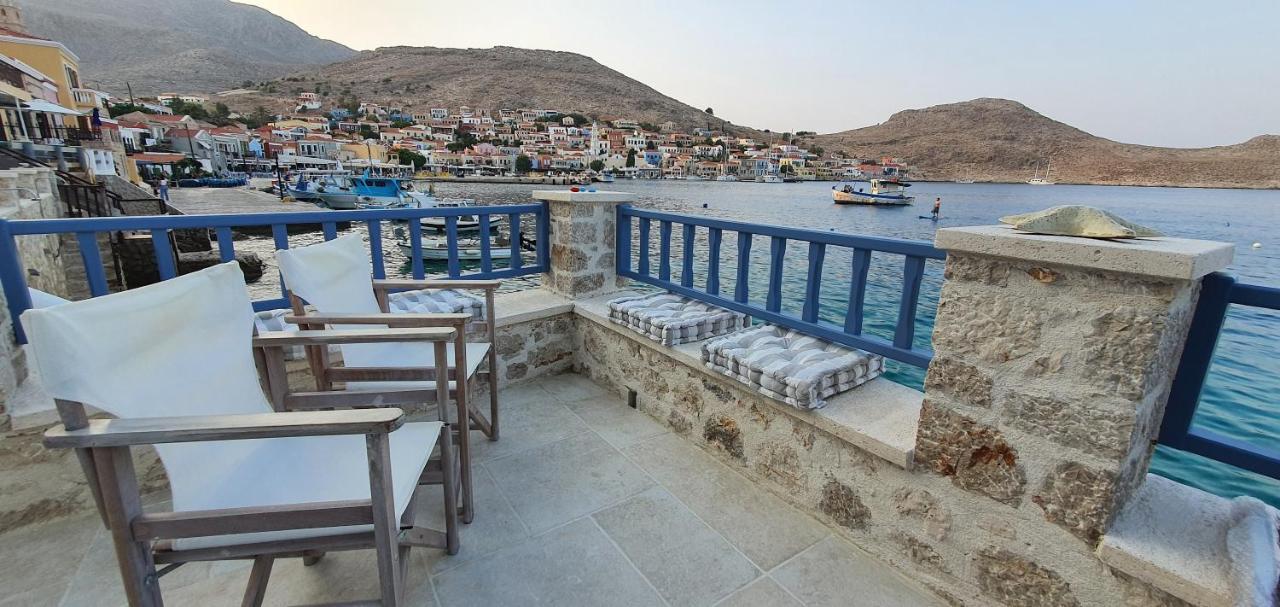 Halki Sea Breeze - A Waterfront Villa Eksteriør billede