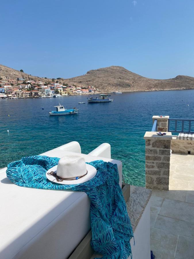 Halki Sea Breeze - A Waterfront Villa Eksteriør billede